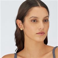 Earrings Sagapo Woman in Steel SSE30 - SSE30